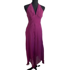 Vintage Royalty Womens Y2K Babydoll Fairy Asymmetric Midi Dress Size 3/4